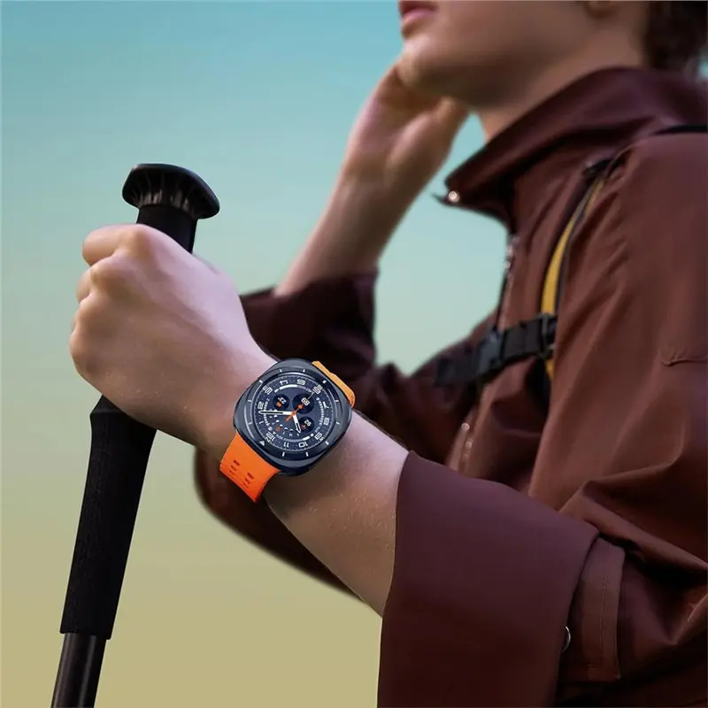 Прочный металлический корпус A97I-Rugged 47 мм для Galaxy Watch 78 Ultra (20252024), ударопрочная сине-белая крышка (art.: 3920dc2bd4176) - 3920dc2bd4176