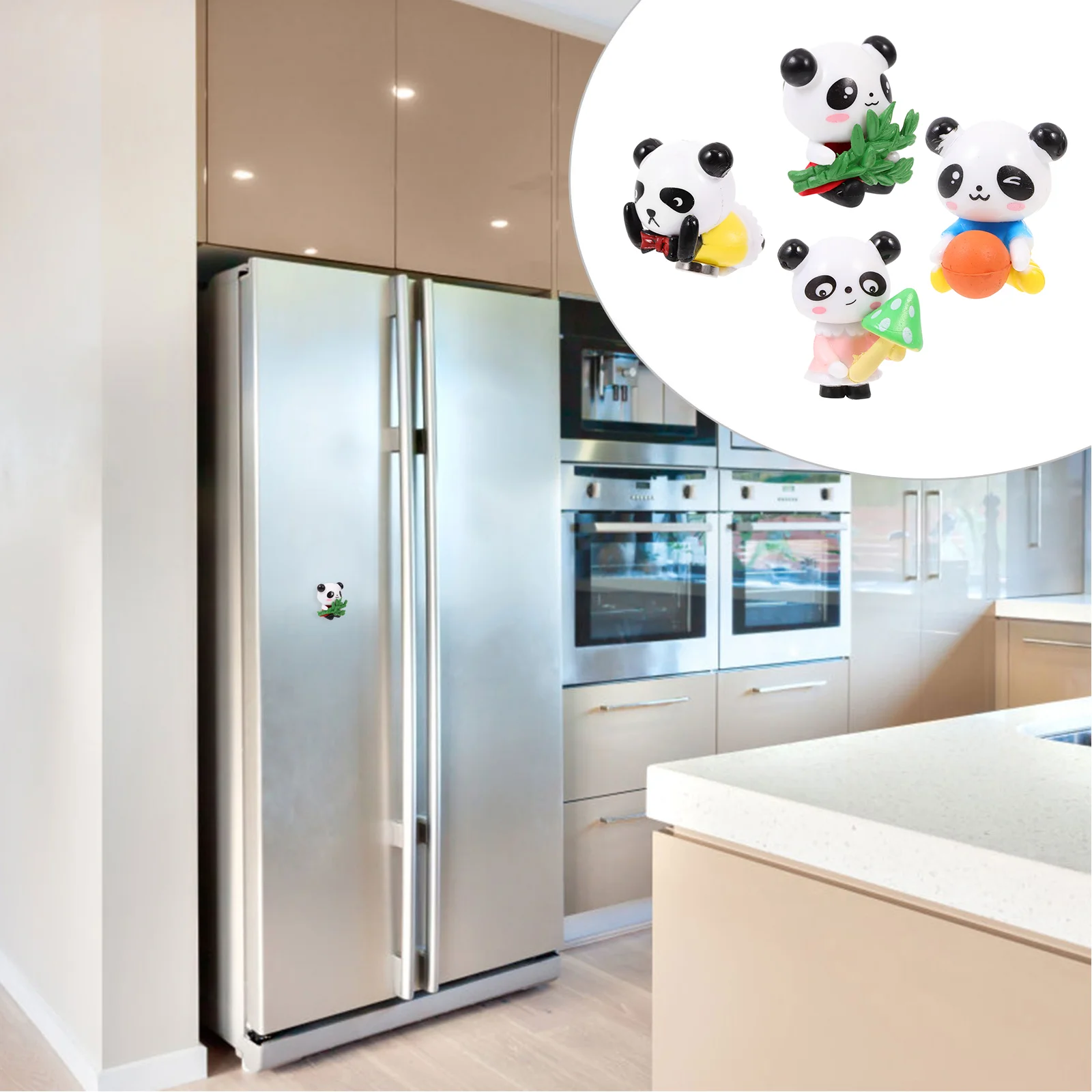 

Magnets Fridge Magnet Sticker Refrigerator Stickers 3D Cute Animal Whiteboard Decorative Cartoon Kitchen Decoration Funny Office