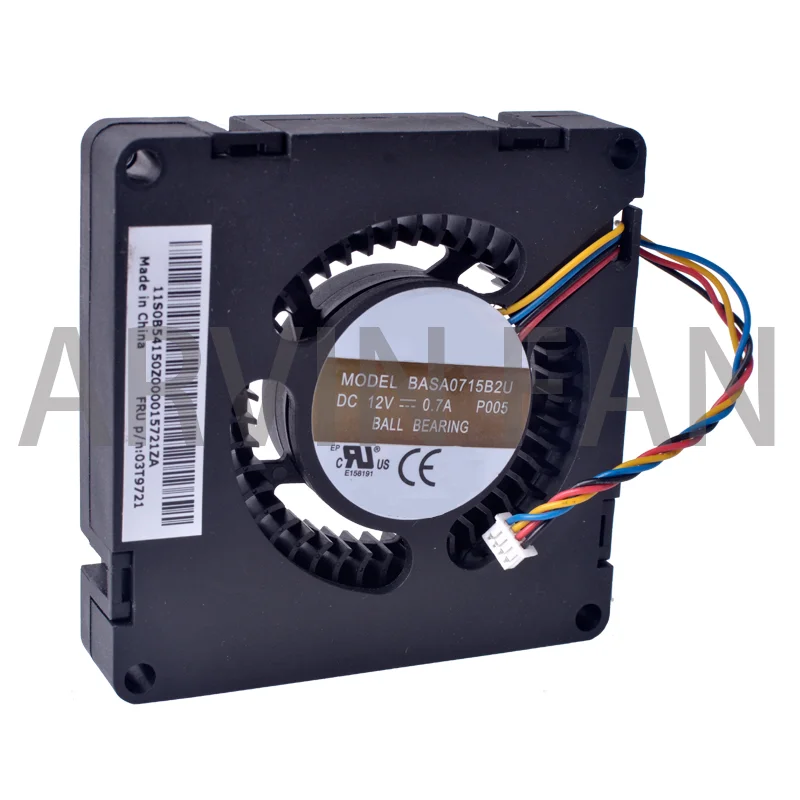Новый оригинальный BASA0715B2U 7015 70x70x15 мм 12 В 0,70 а M92p охлаждающий вентилятор 70 мм вентилятор Турбовентилятор