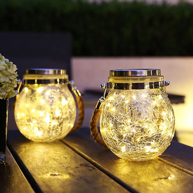 

Solar Lantern Garden Decoration Hanging Solar Lights Strip 30Pcs LED Waterproof Outdoor Lantern Decorate Yard Lawn