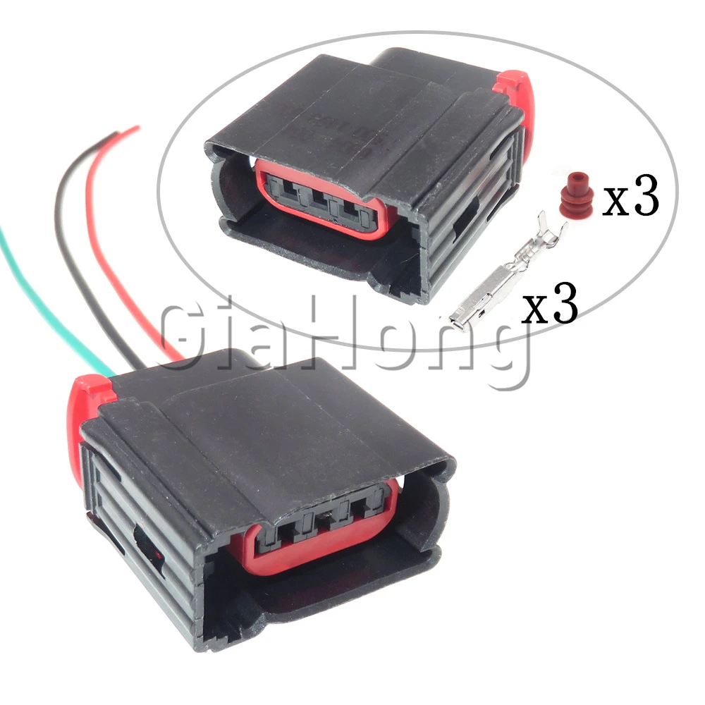 

1 Set 3 Ways Car Waterproof Socket 7900-1493-000 Auto Electric Wire Connector Automotive Plugs