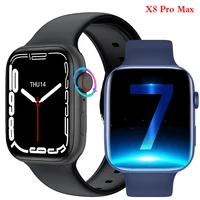 2022 new original x8 pro max smart watch heart rate bluetooth call x8 max smart watch updated men women smart watch wholesale
