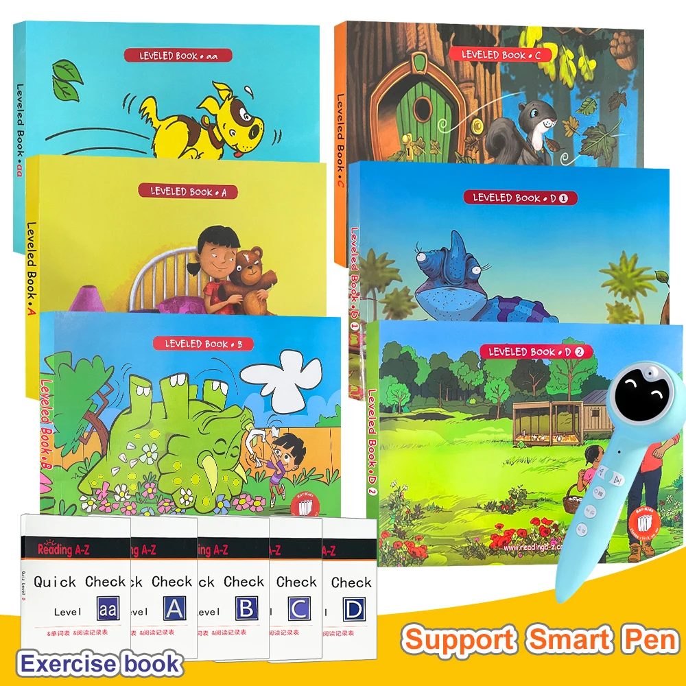 

Heinemann English Picture Books for Kids Toddler Learning English Sentence Educational Toys Support Point Reading