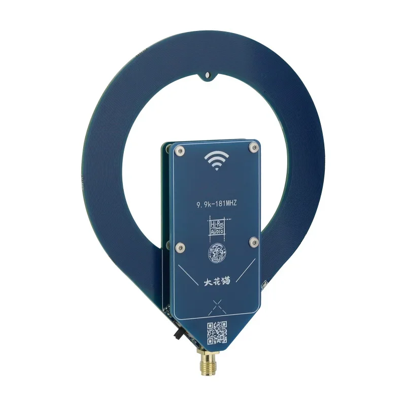 Мини-активная антенна 10 кГц-180 МГц LW/MW/SW/FM авиационная портативная петлевая с