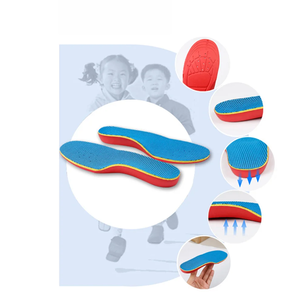 

Orthopedic Shoe Insoles Flat Foot Arch Support Orthotic Heel Child Kids Inserts