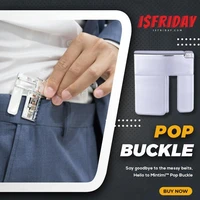 pop buckle buckle free waist belt tighten pants man women buckle stretch perfect fit waist belt accessories