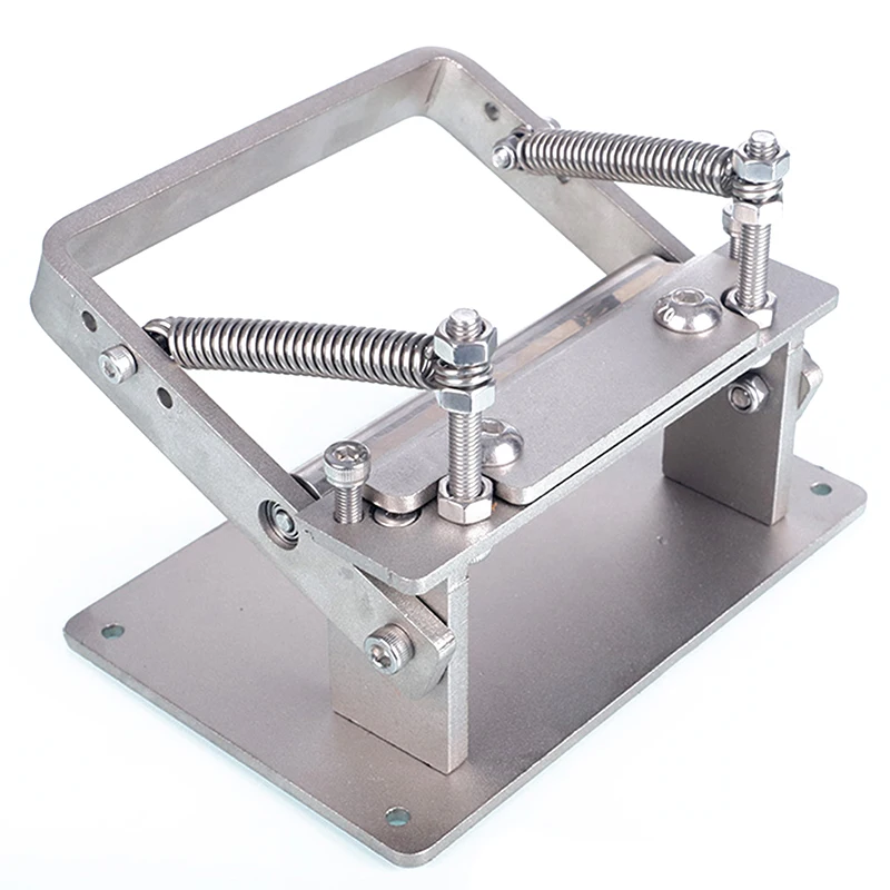 

New Stainless Steel Craft Leather Splitter Machine DIY Multifunctional Manual Cutting Peeler Rolling Bearing Tools