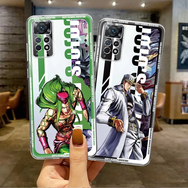 

For Xiaomi Redmi 12C 9 9C 10C 9A K40 Pro 9T Redmi9 Funda Case Print JoJo's Bizarre Adventure Funny