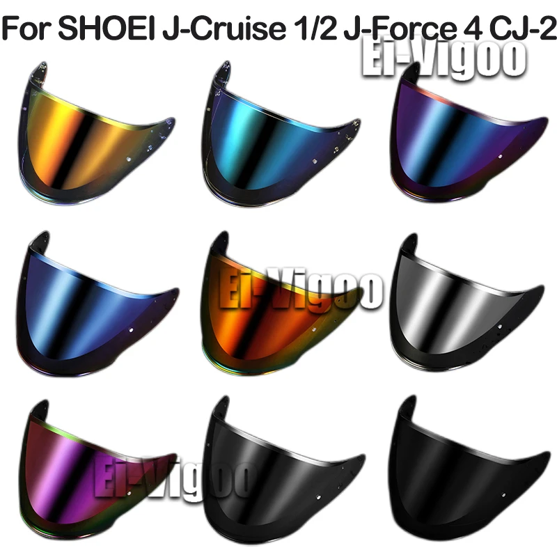 Motorcycle Half helmet Visor Anti-scratch Wind Shield Helmet Lens Visor For SHOEI J-Cruise I II J-Force4 Motorcycle Accessories