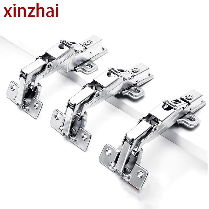 

Special 165 Degree Hinges Stainless Steel Hydraulic Folding Door Hinge Large Angle With Damping Fixed Cabinet Door Hinge
