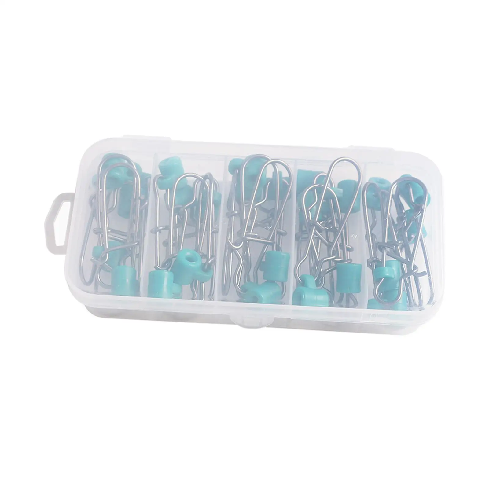 

25Pcs Fishing Line Slider Sinker Weight Connectors for Catfishing Saltwater