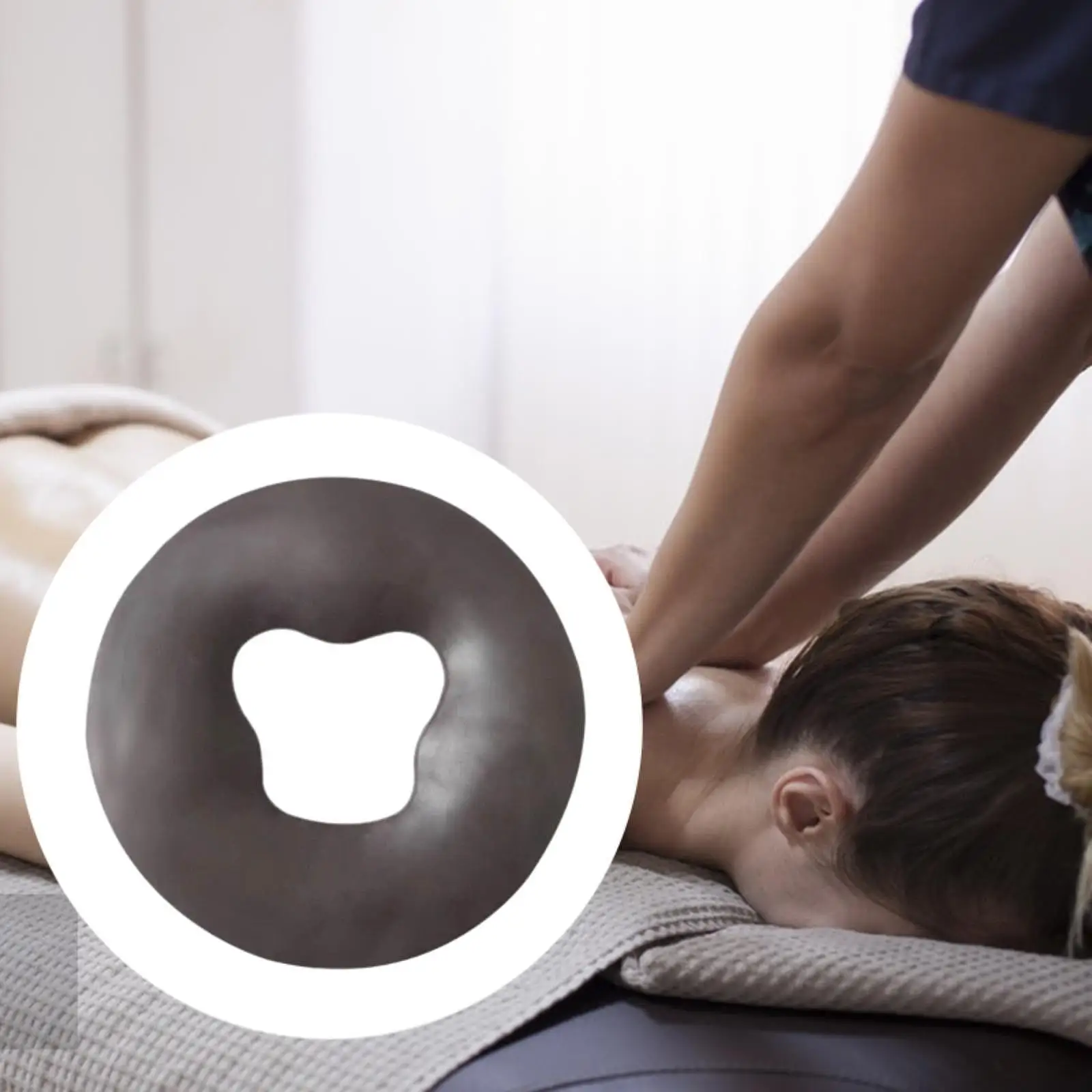 Массажная подушка для лица вниз массажная ухода за кожей сна домой