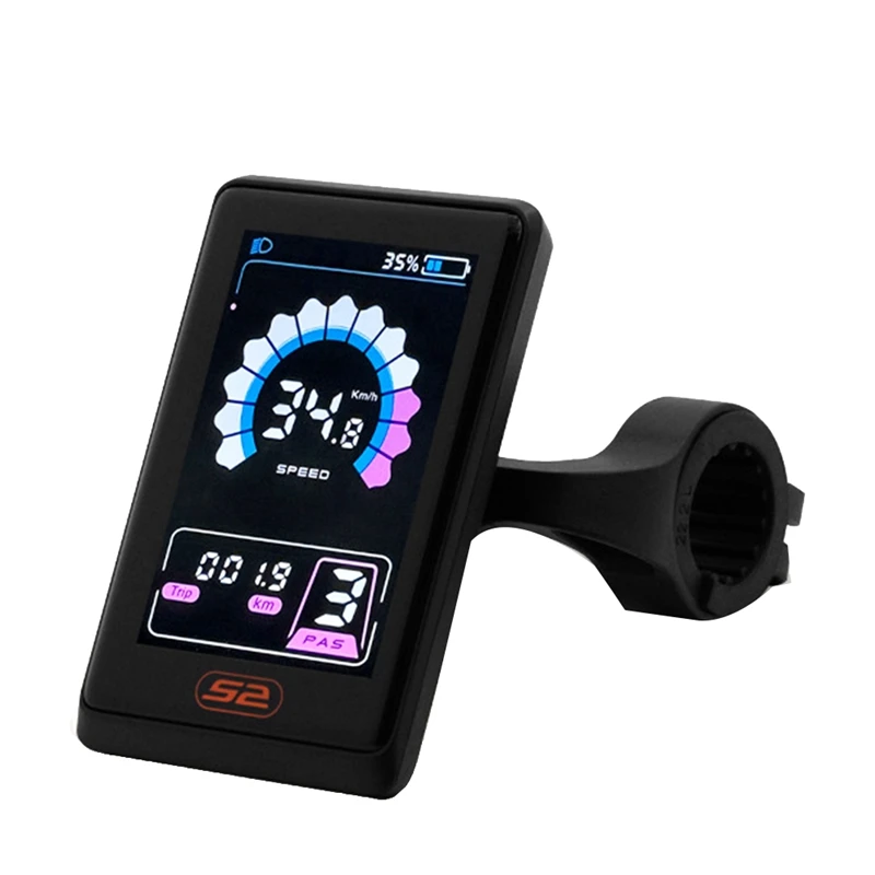 ЖК-дисплей Ebike UKS2 цветной вертикальный экран для Bafang BBS01 BBS02 BBSHD средний двигатель