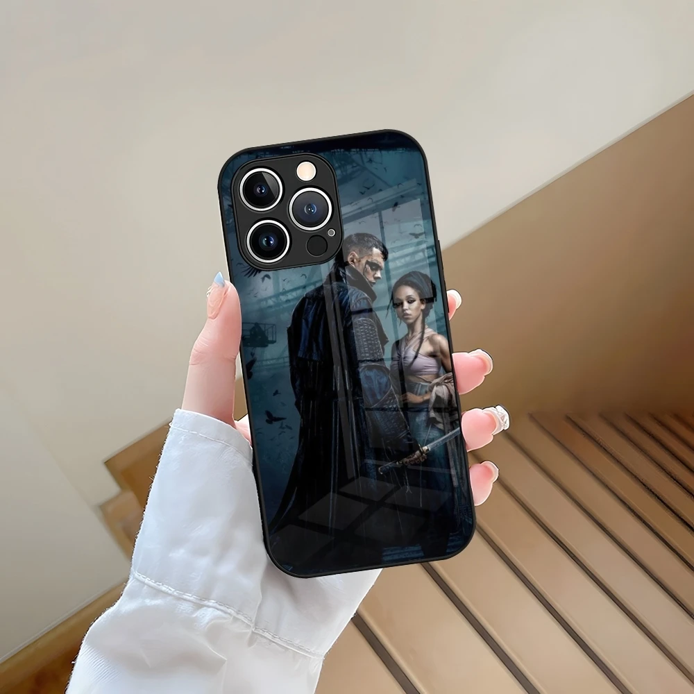 Чехол для телефона с отделением из закаленного стекла iPhone 13 15 16 14 12 11 Pro Max Plus Mini XR XS