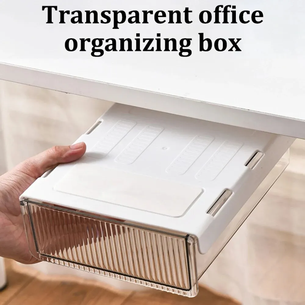 1 шт. офисный шкаф под столом ящик для хранения выдвижной самоклеящийся скрытые