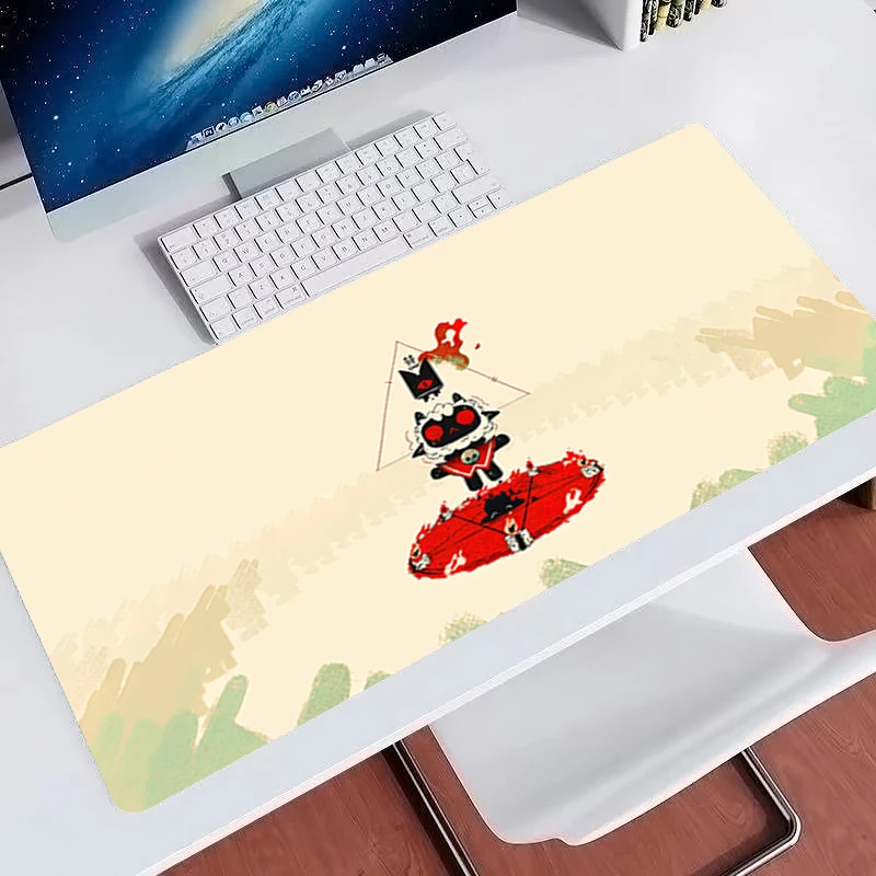 Фото Коврик для мыши Hot Mouse Pad C-cult of the L-lamb, профессиональный игровой коврик для клавиатуры, нескользящий, с фиксированными краями, из прочной ткани, для ноутбука, игровой коврик для мыши №5