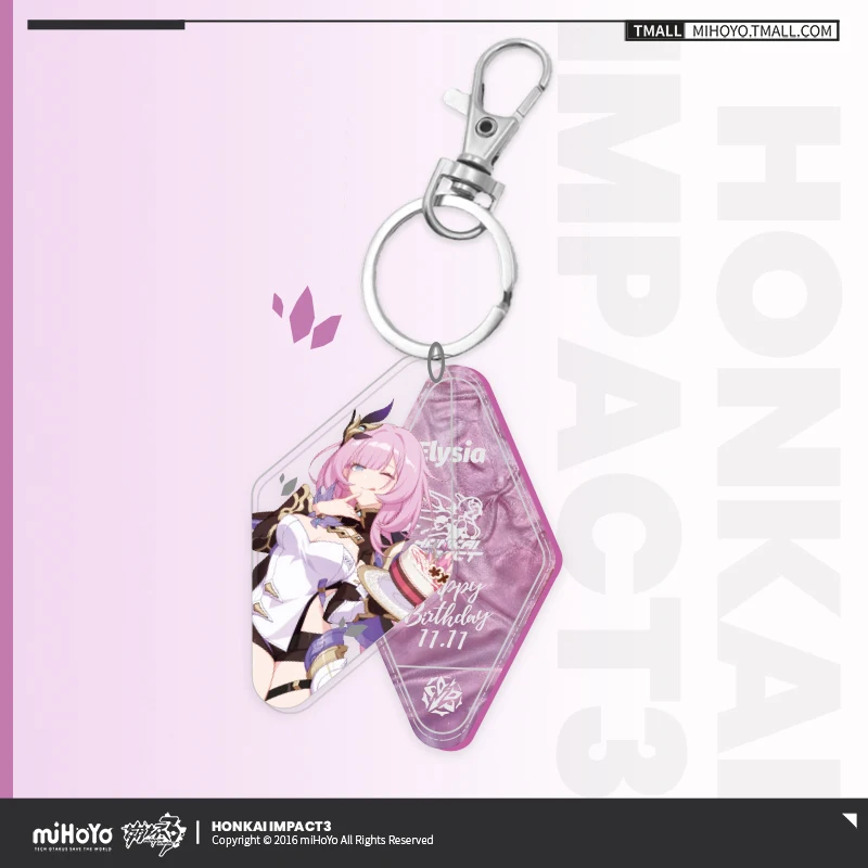 Honkai Impact 3 Elysia Rita акриловая модель на подставке фигурка брелок подвеска брошь