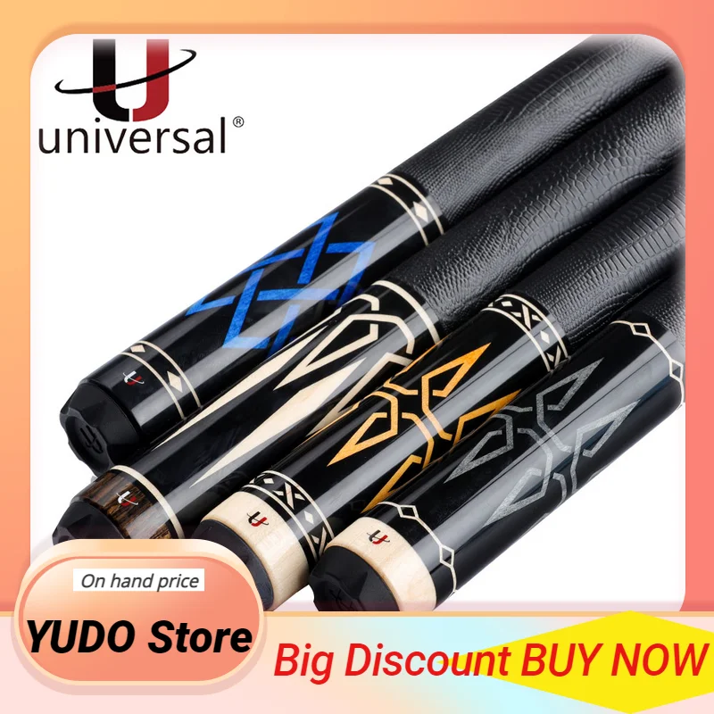 

Универсальный бильярдный кий серии UN05, 12,5 мм, с кленовым валом