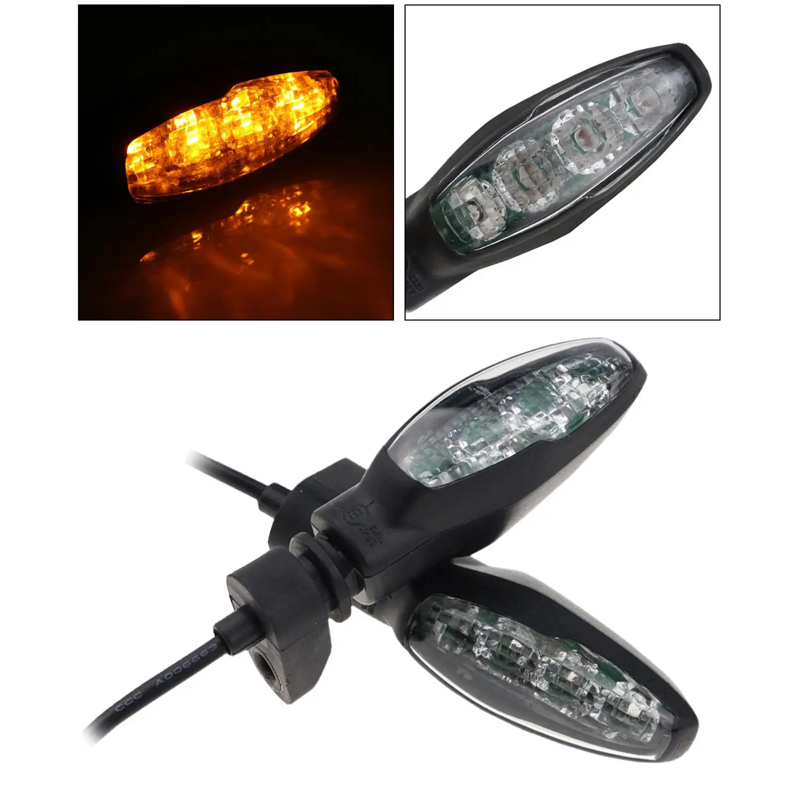 

Motorcycle LED Turn Signal Light Indicator Blinker For Triple R/RS/S