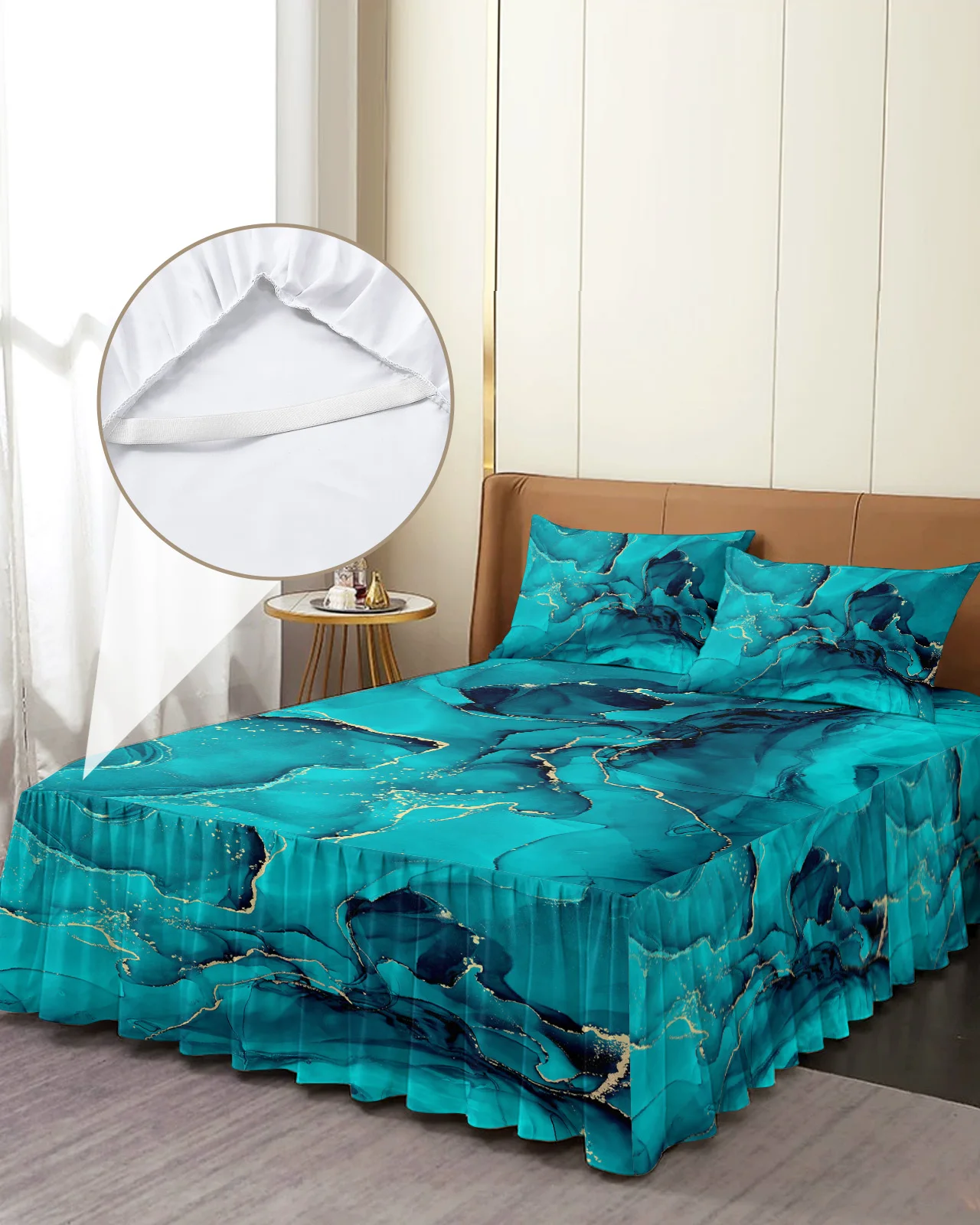 

Женское постельное белье, эластичное постельное белье с наволочками