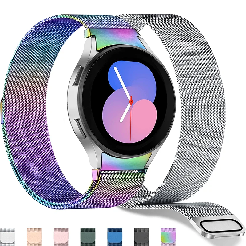 

Ремешок магнитный для Samsung Galaxy Watch 5/pro/4 44 мм 40 мм