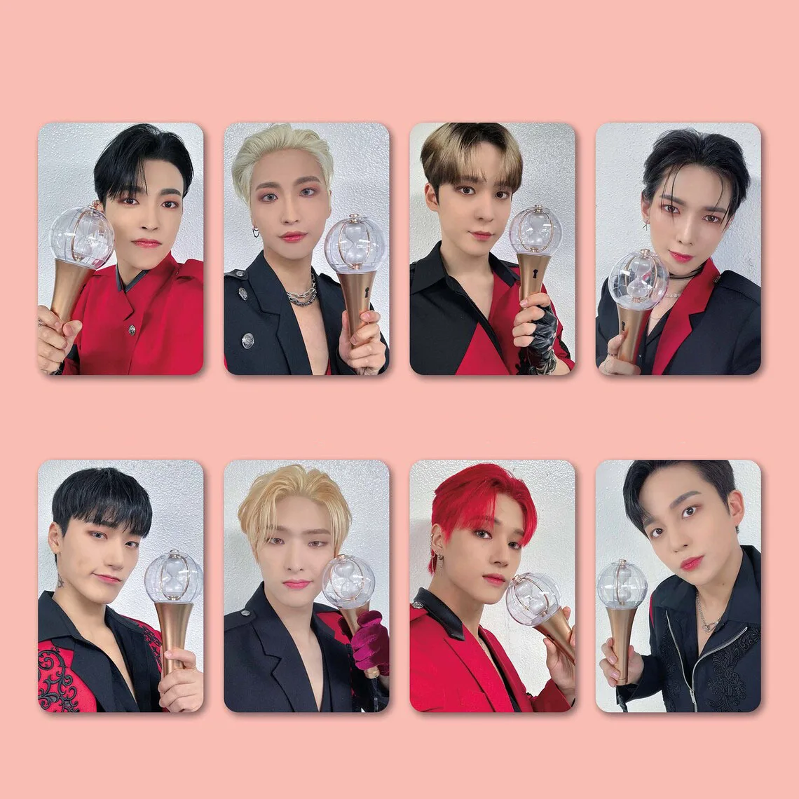 

1 шт. Kpop ATEEZ THE стимулятор сломать стену фотокарты