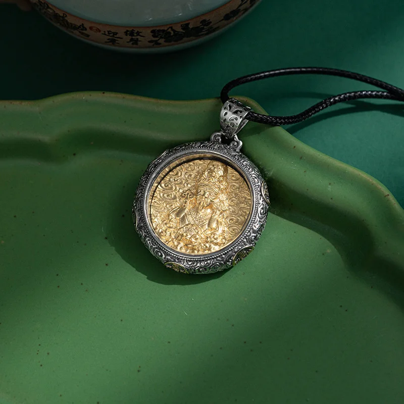 Ретро Goldec Zakirim Будда кулон ожерелье для женщин ювелирные изделия личности