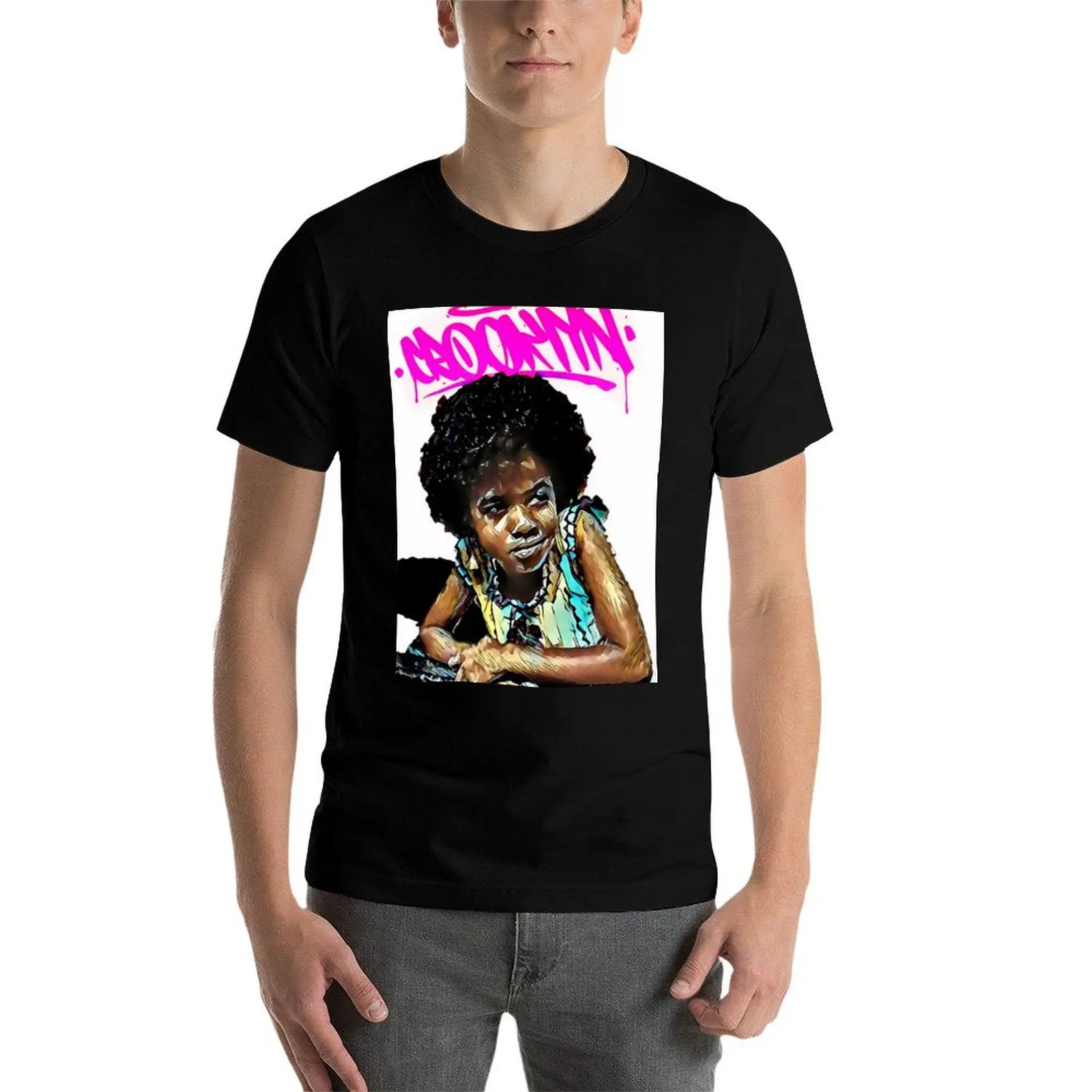 Футболка Crooklyn футболка на заказ аниме одежда хлопковые футболки с графическим