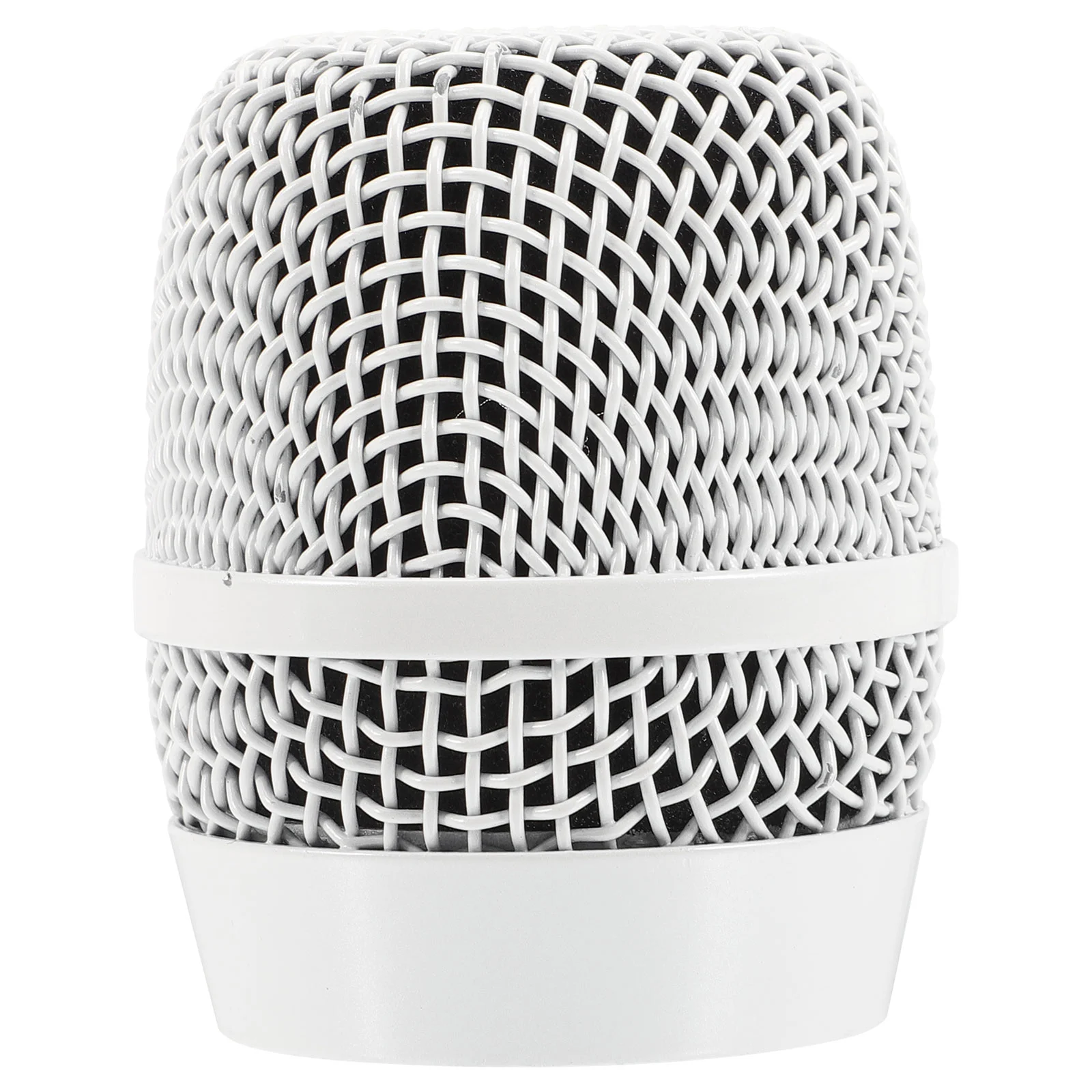 

Mic Metal Grille Microphone Head Parts Supplies Wireless Replacement Cover Foam Replacing Mesh Fittings Accessories Cordless