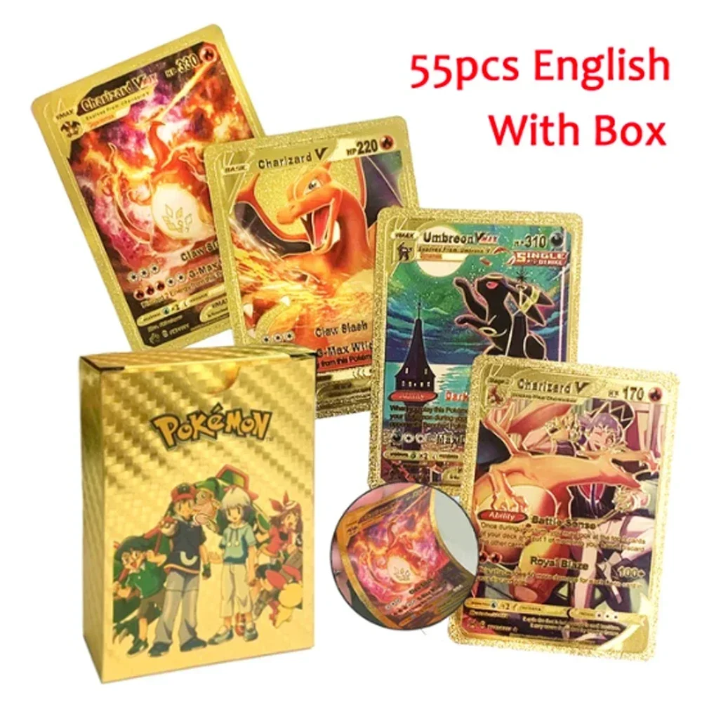 27-110 шт. карты памяти с покемонами