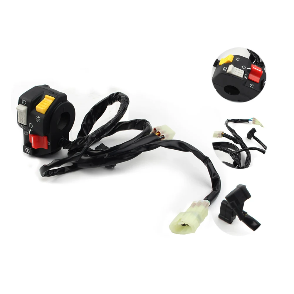 Переключатель на руле мотоцикла в сборе фара для запуска и остановки Honda TRX400EX