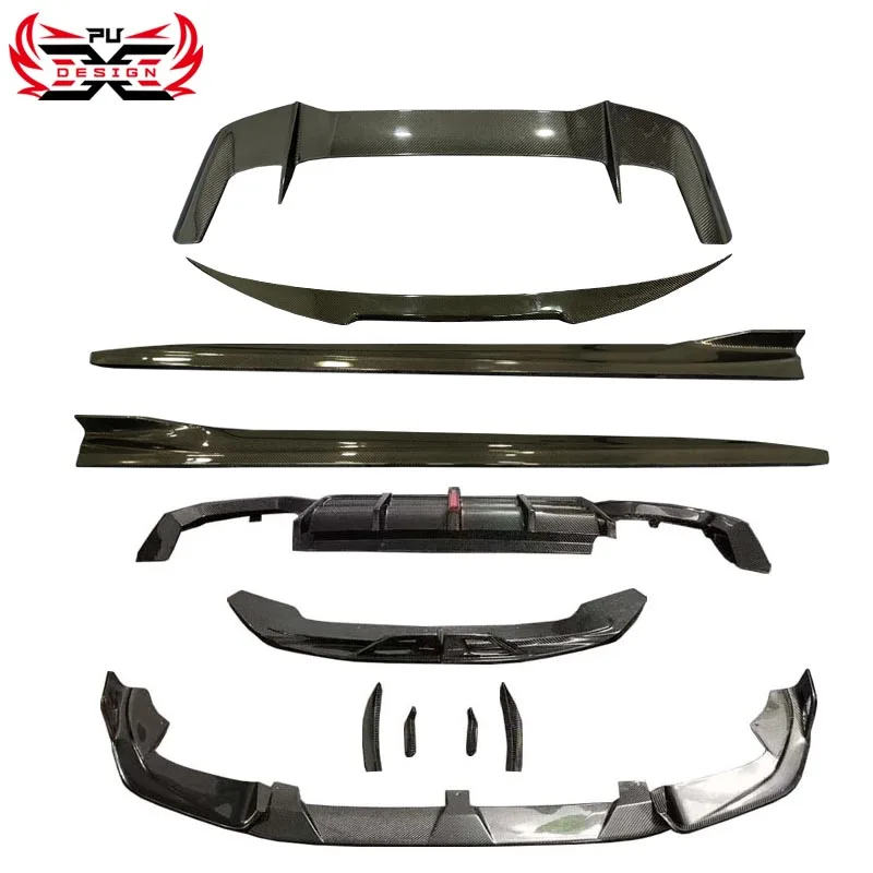 Стильный задний спойлер AE из углеродного волокна для багажника BMW F97 X3M 2022 губа