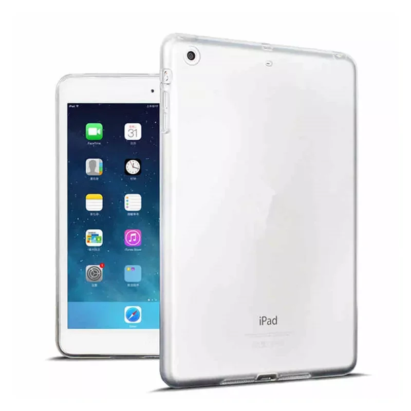 

New Fashion Original for iPad Air 2 Air 1 Pro 10.5 Mini 2 3 4 Coque Capa For New iPad 9.7 2017 2018 Case TPU Silicon Transpare