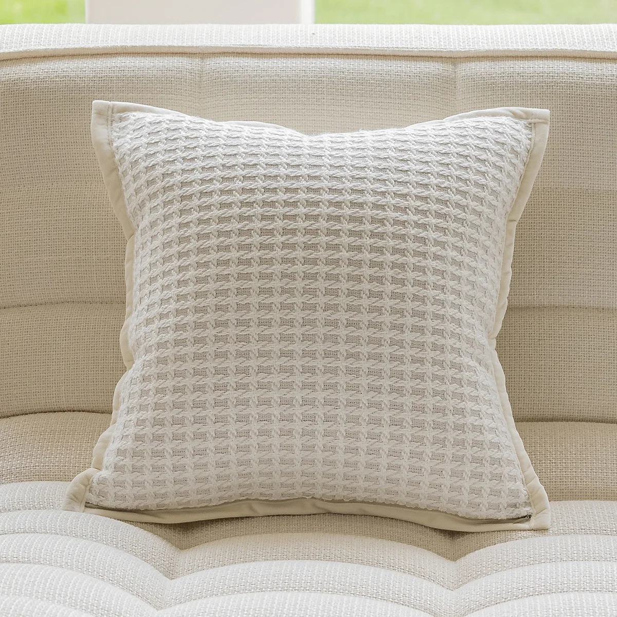 

Наволочка efundeal Синель Цветочный 45x45 см