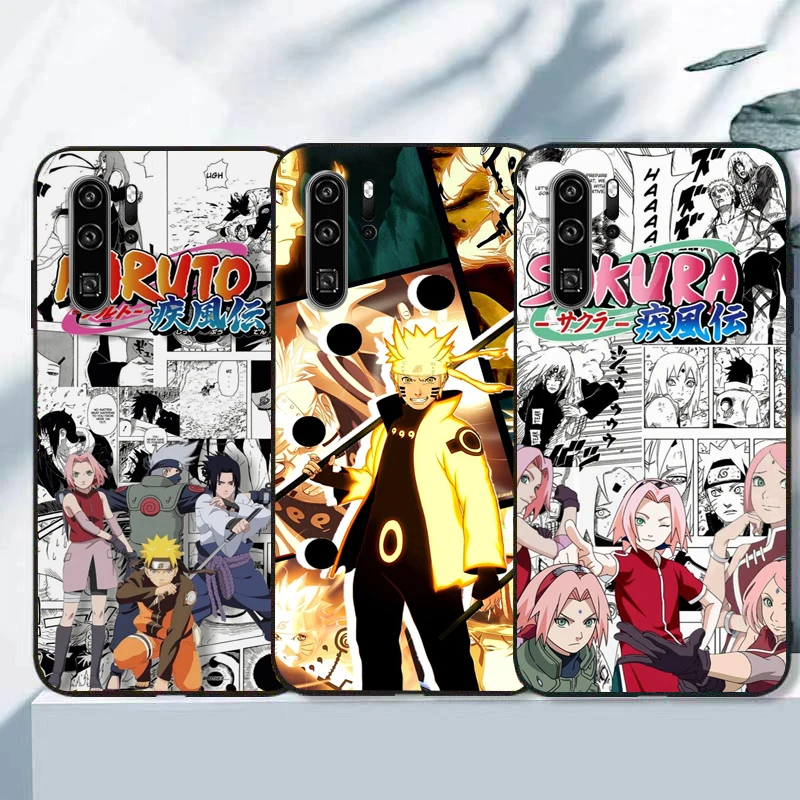 

NARUTO Bandai Phone Cases For Huawei Honor P30 P40 Pro P30 Pro Honor 8X V9 10i 10X Lite 9A 9 10 Lite Soft TPU Carcasa Coque