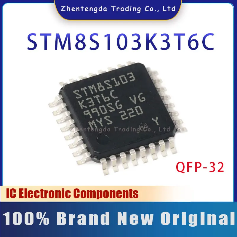 

STM8S103K3T6C STM8S103K3T STM8S103K STM8S103 New Original STM STM8 STM8S IC MCU LQFP-32
