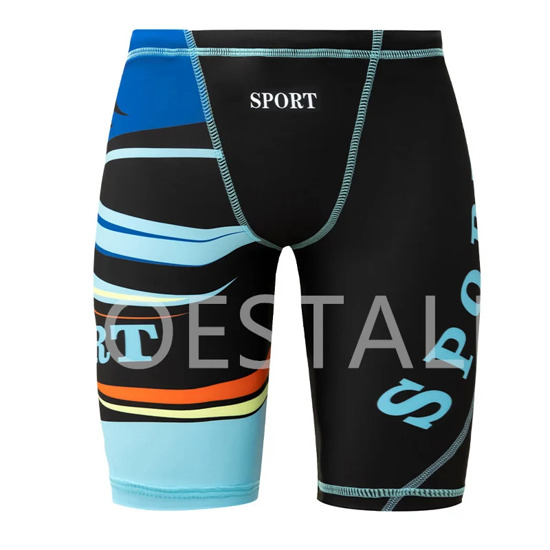 

2023 Men's Swimming Shorts Competition Swimwear Training Swimwear Swimwear Pants Quick Dried Sports Surfing Shorts