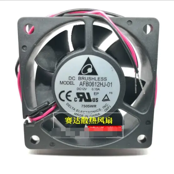 Двухпроводной серверный Вентилятор охлаждения Delta Electronics TFB0612GHE F00 DC 12 В 0,15 а 60x60x25 мм