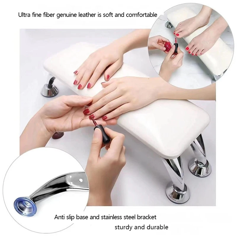 

Подставка для ногтей из натуральной кожи для маникюра