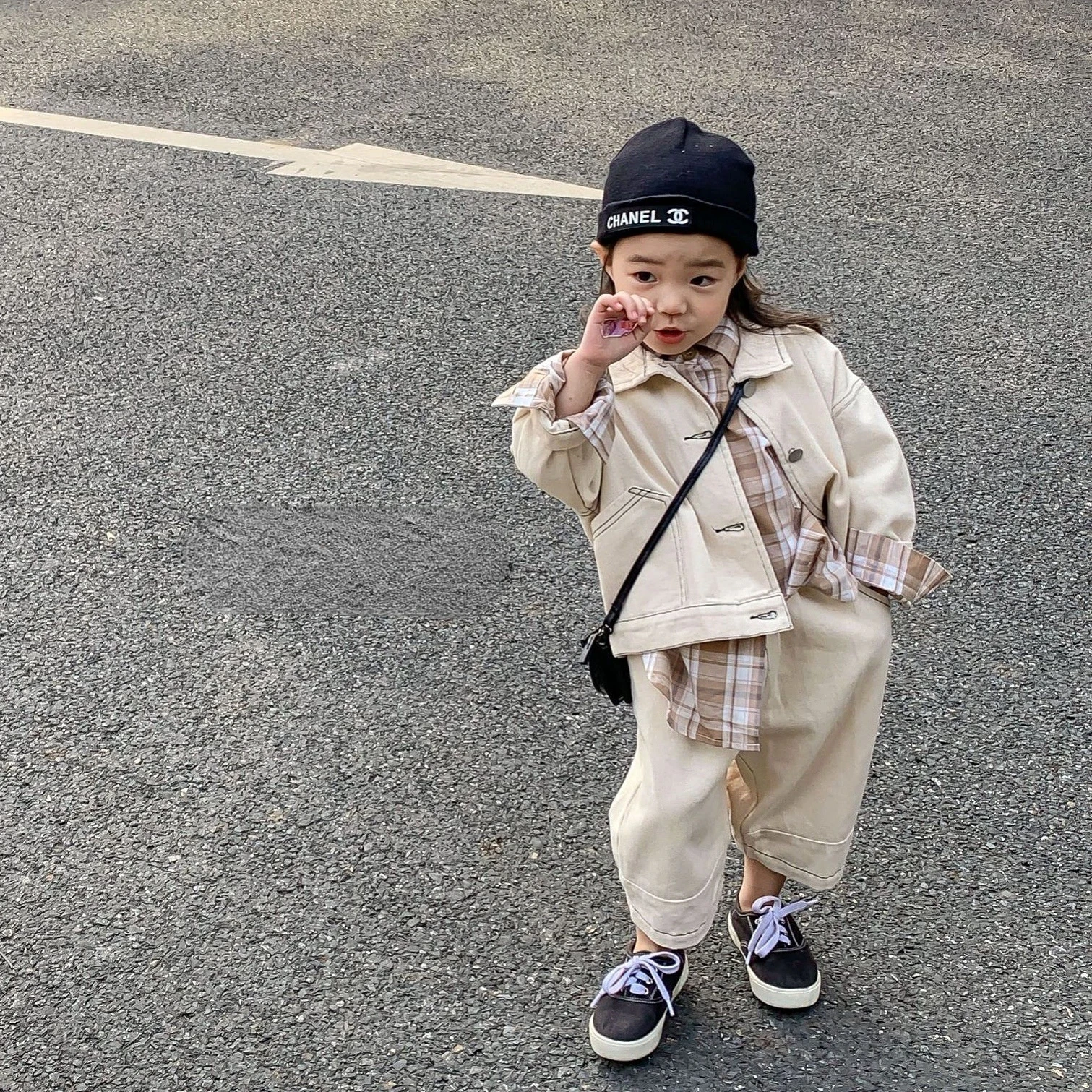 

Kid girl Spring and Autumn Suit girls Baby Suit Clothes 2022 New Children's Clothing Casual Tops + Pants 2 Piece Set Formal Wear