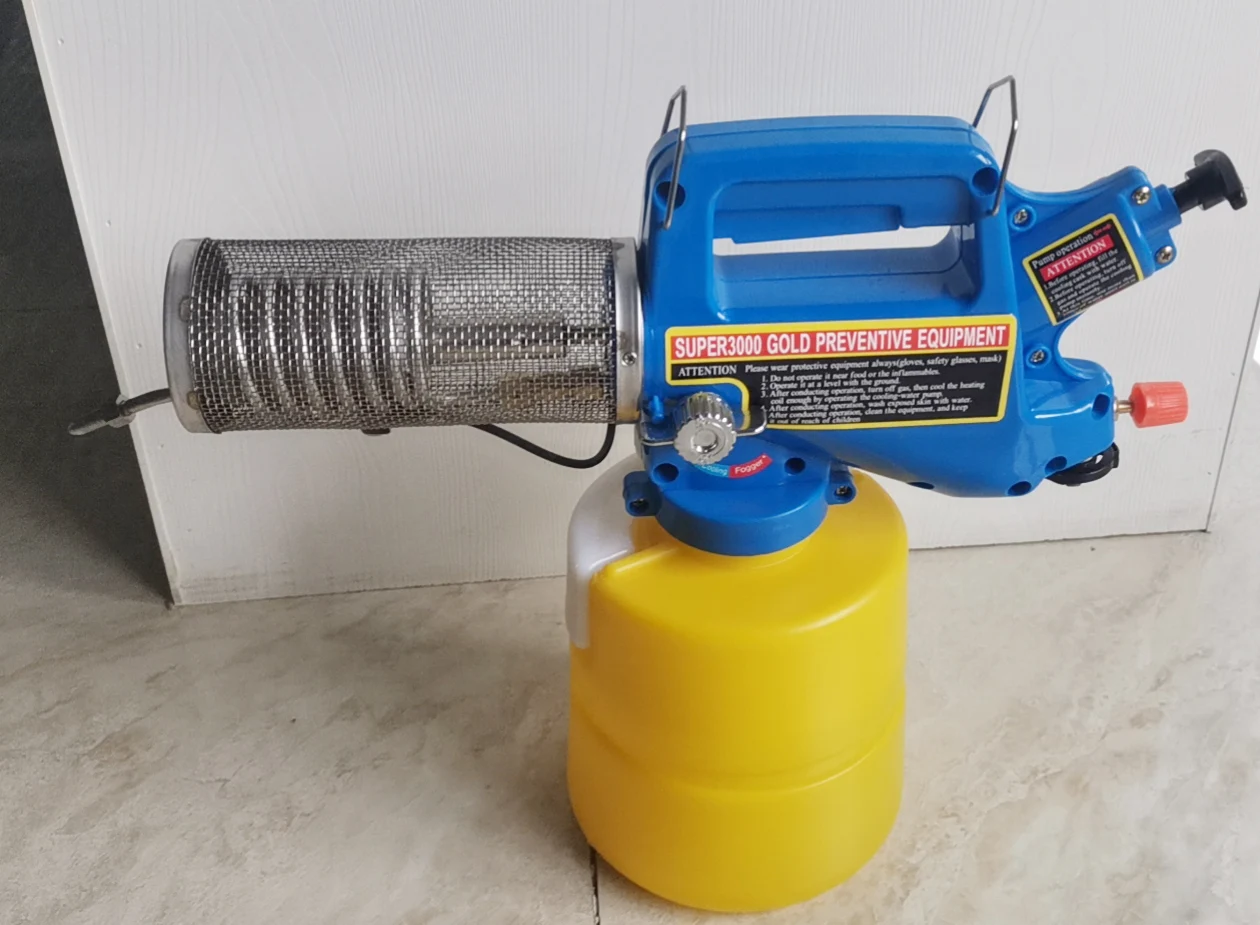 New 2L Gas Fuel Thermal Hot Portable Dry Fogger Fogging Machine Fumigation Sprayer Mosquito Moths Filies