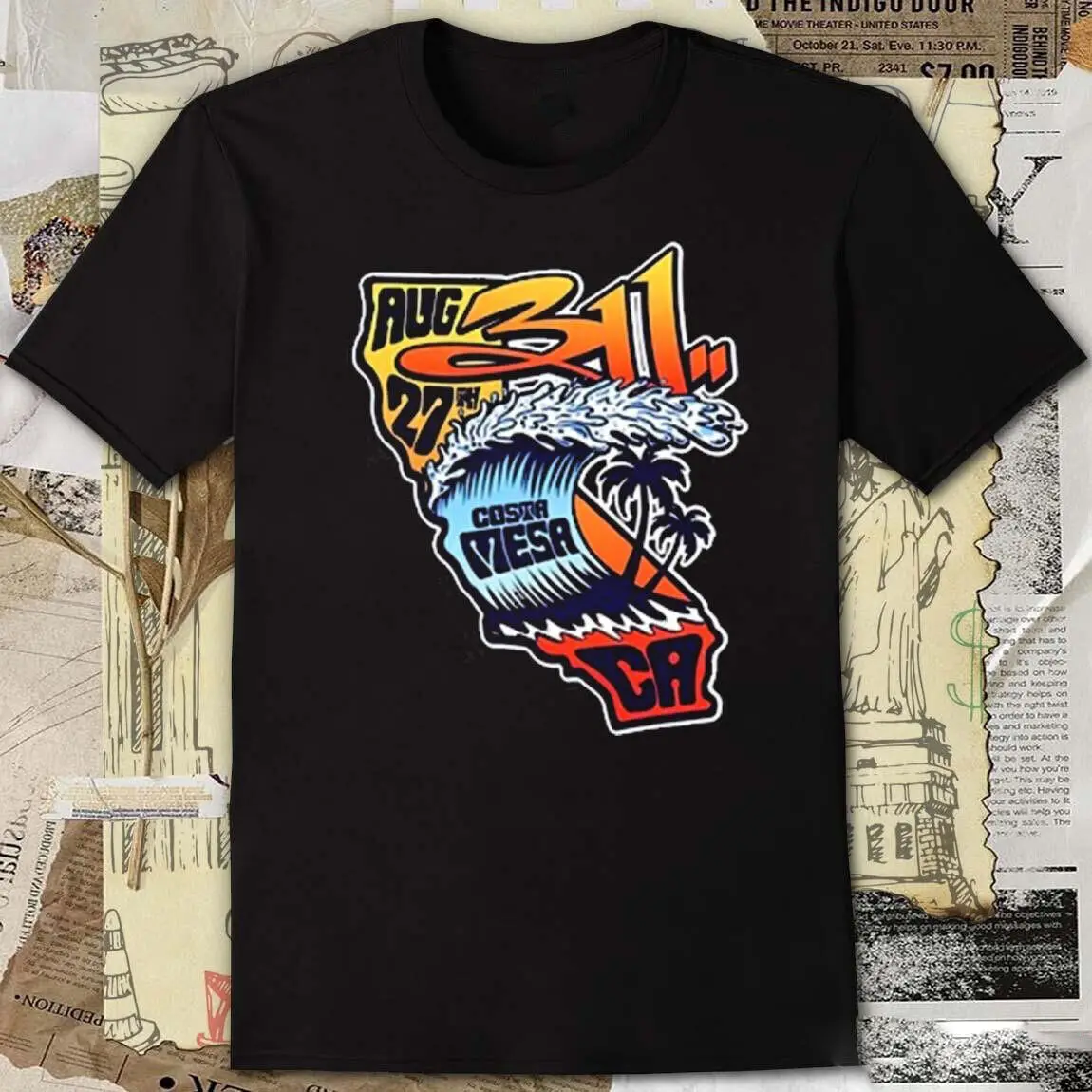 Футболка 311 Tour In Costa Mesa CA On August 27 2024