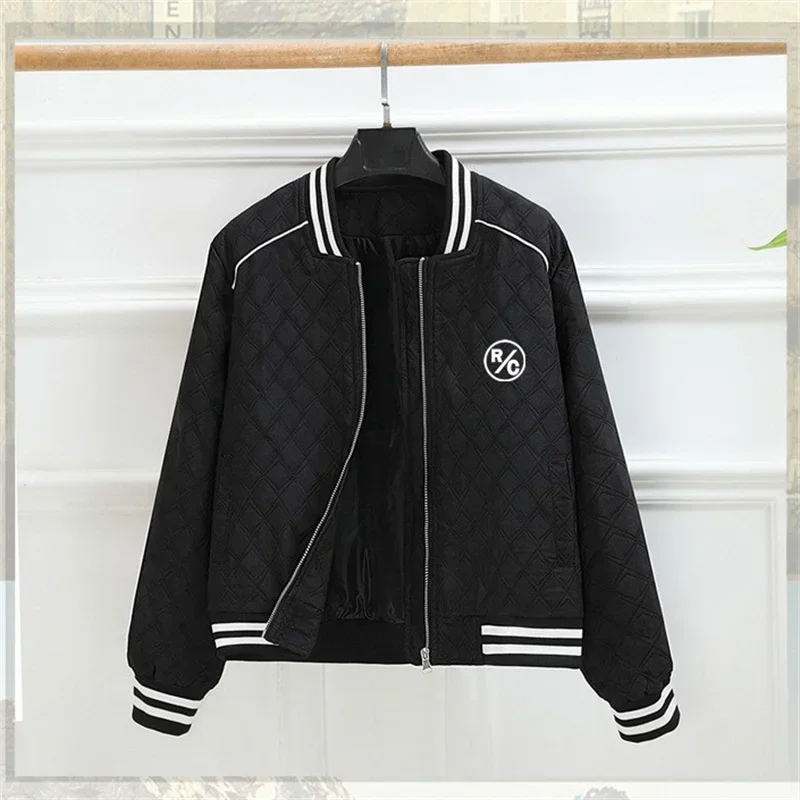 

2023 Winter Golf Jacket Women's Lightweight Down Cotton Golf Women's Clothing New Jacket Windproof Coat