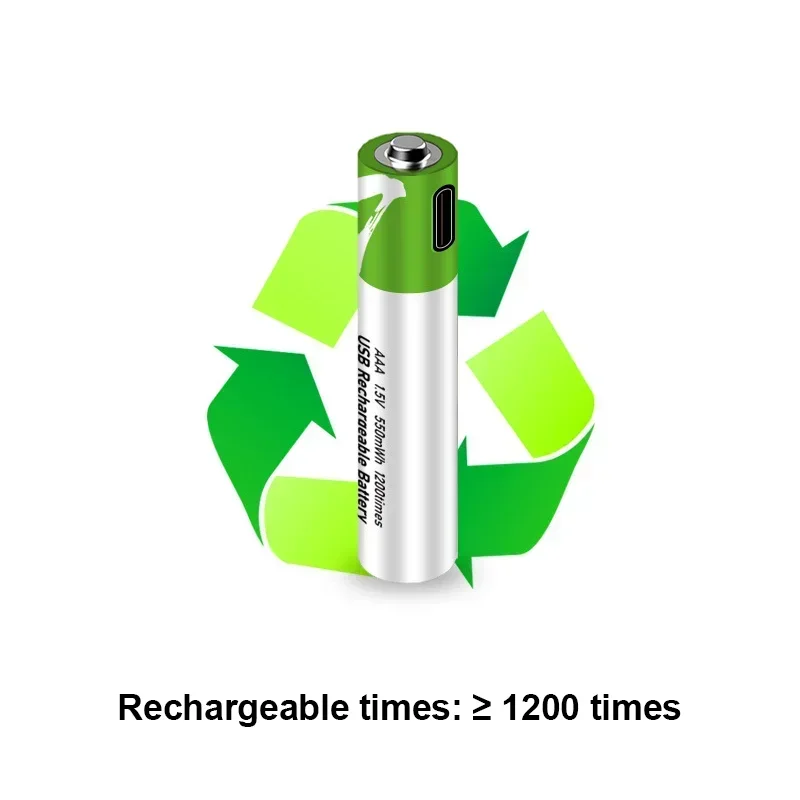 Перезаряжаемая литий-ионная батарея AAA 750 В