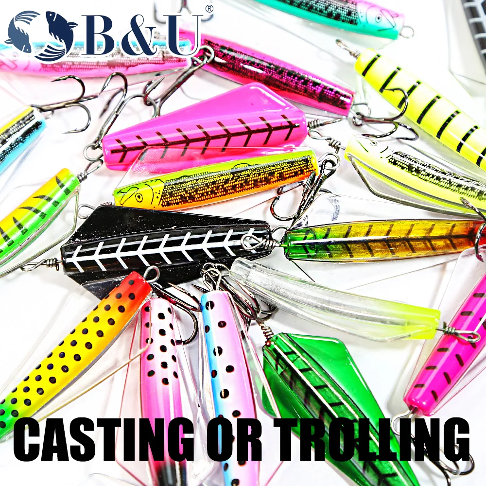 B &amp U Spinner Metal Vib Shad Casting Shore Троллинговый джиг Вибрационное лезвие для отсадки