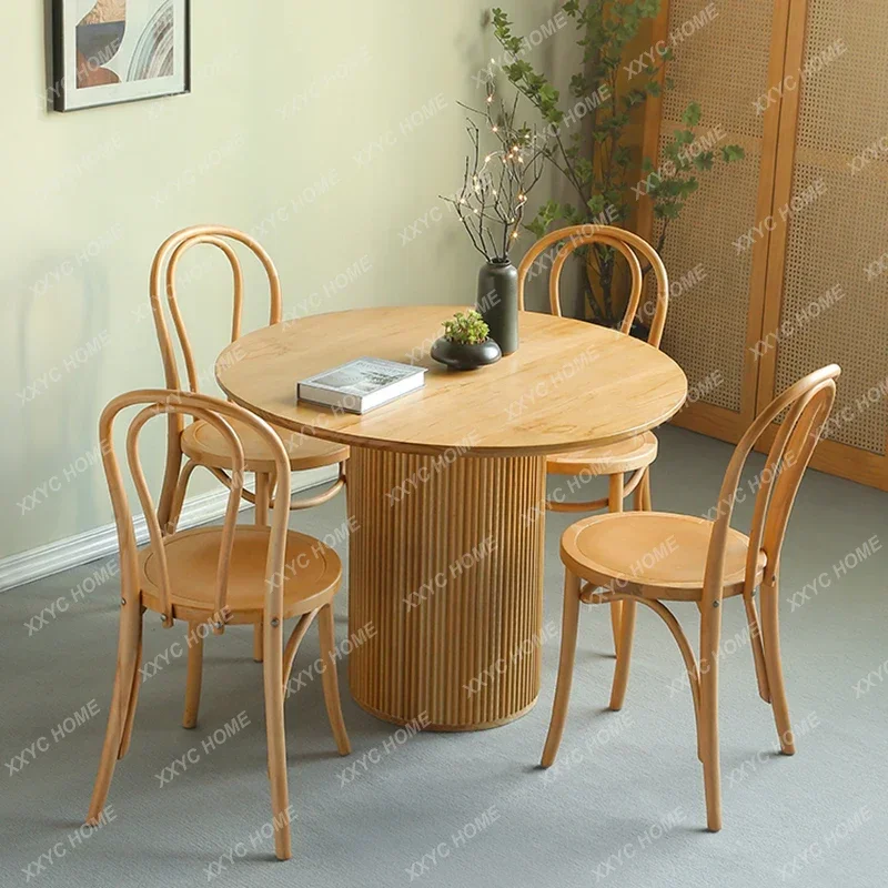 Круглый обеденный стол для игр ресторана современный бар журнальные столы