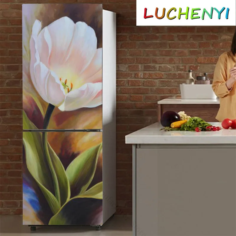 Самоклеящаяся декоративная пленка на заказ для холодильника двери крышки кухни