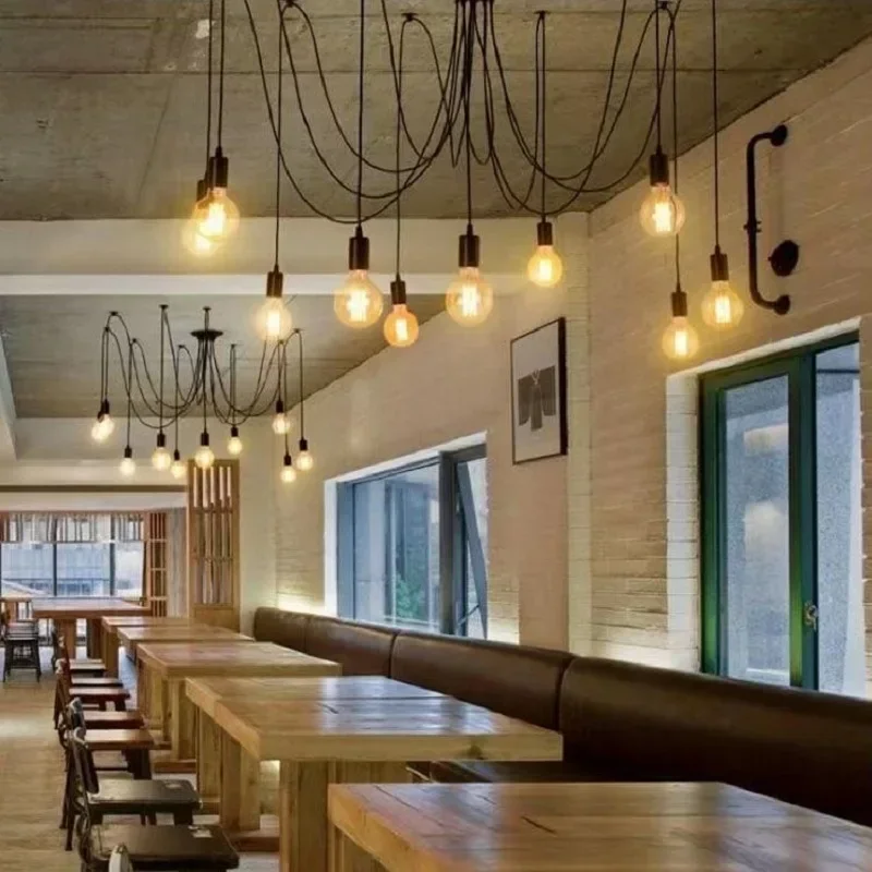 Tiannu рассеянные строительные современные креативные лампы-пауки для бара кафе