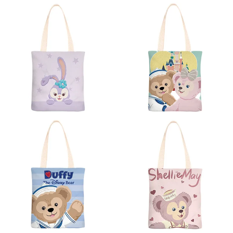 Новая кавайная Холщовая Сумка Stellalou Duffy FFY из аниме Диснея периферийная простая и