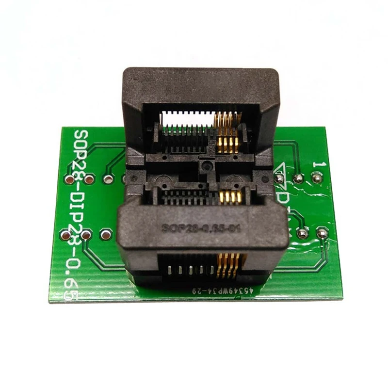 

Высококачественный чип-программатор SSOP8 (28) -0,65, переходник с разъемом для DIP20 и DIP8 Ots8 (28) -0,65-01, чип интерфейса видео и аудио